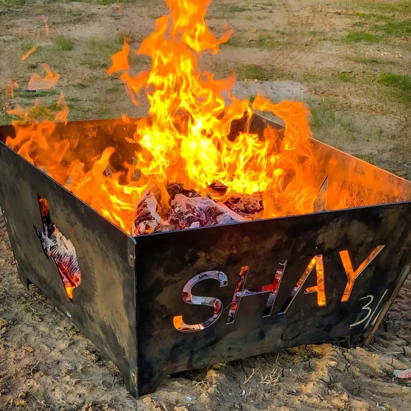 Shay Fire Pit Fabrication 2